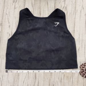 GYMSHARK Sports Bra Black/Grey